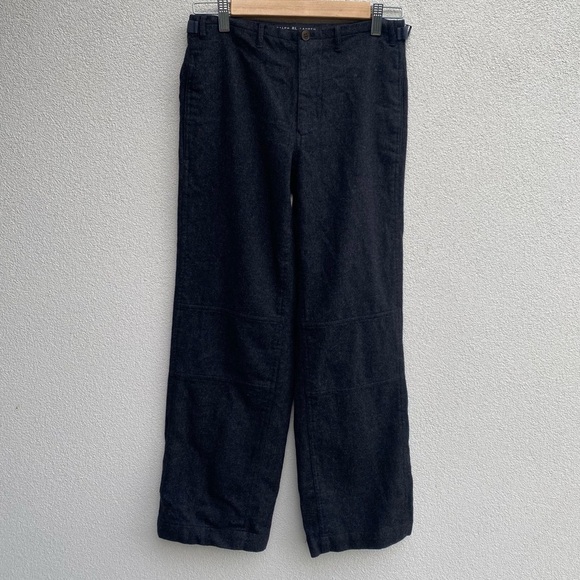 Ralph Lauren Black Label Women's Grey Wool Pants Size 2 - Picture 1 of 6